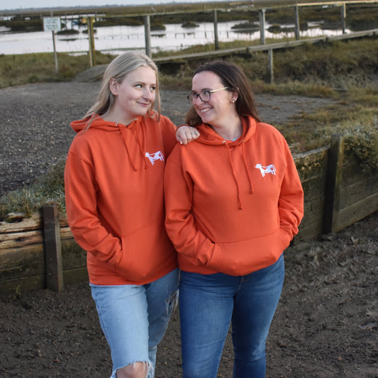 The Unisex Connaught Hoodie (Burnt Orange)